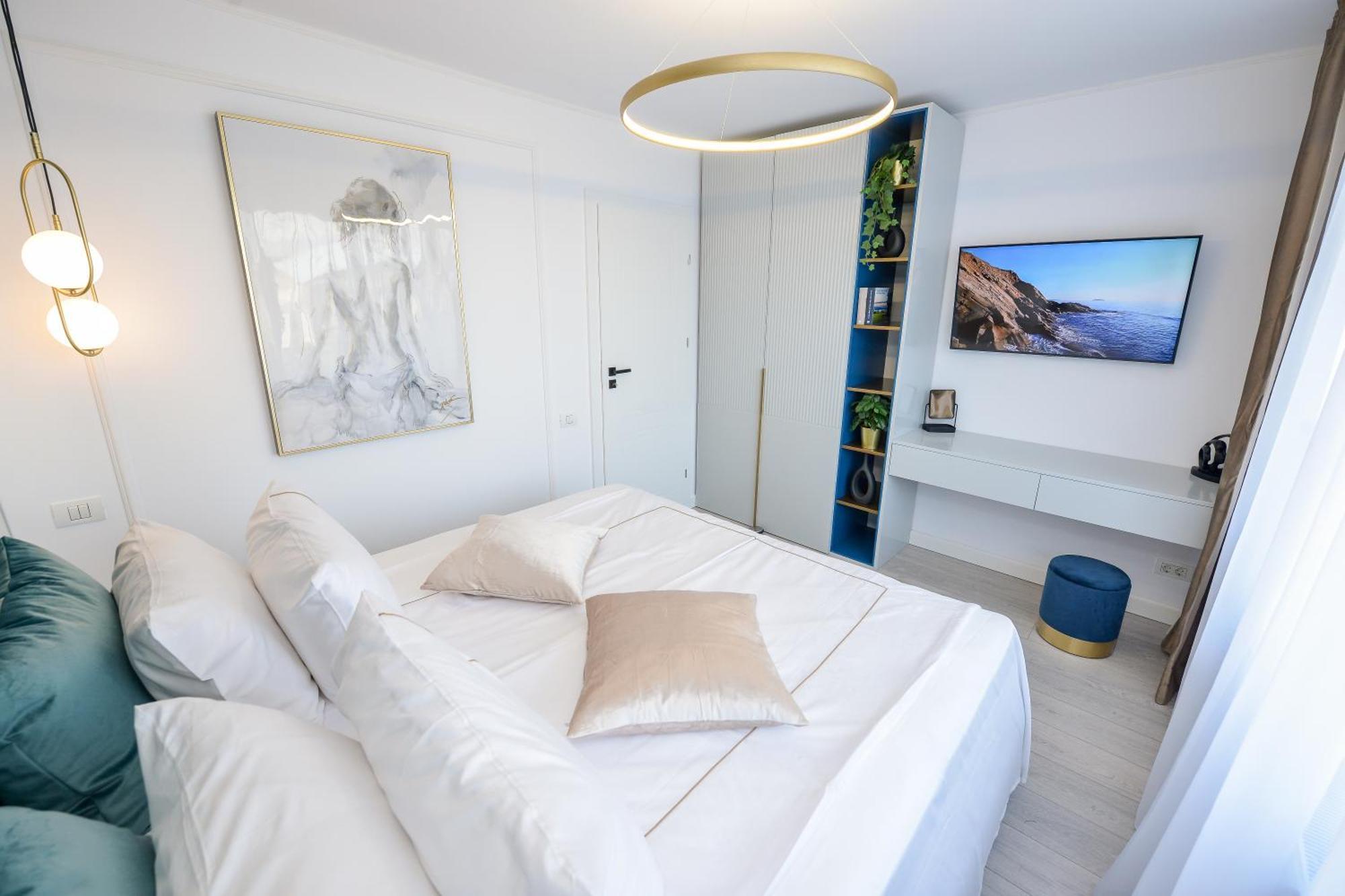 Highstyle Downtown Apartment بوخارست الغرفة الصورة